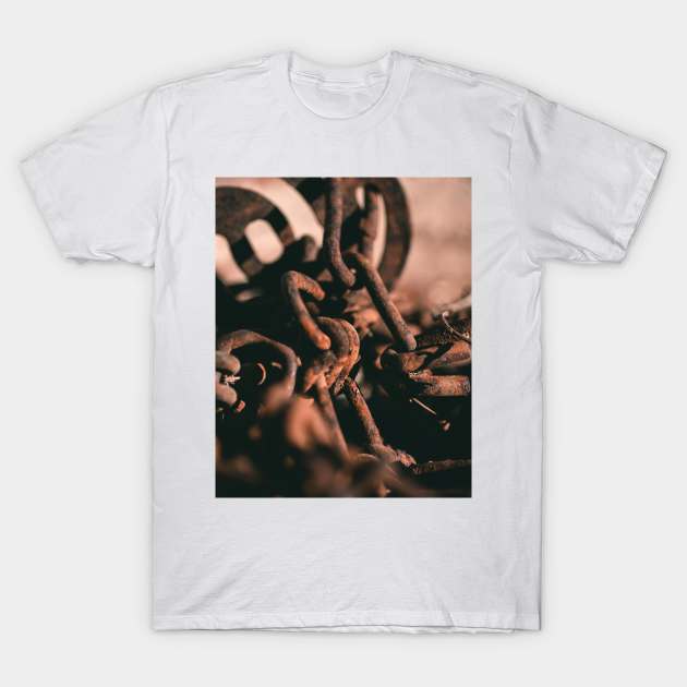 Rusting Chains T-Shirt by Luigi Veggetti